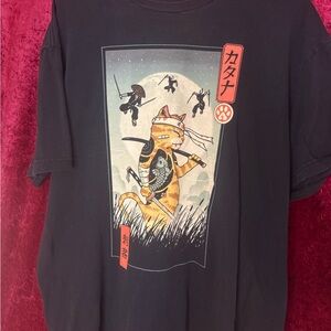 Black Graphic T-Shirt